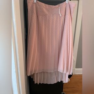 ASOS pleated high low Skirt